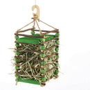 Oxbow Apple Stick Hay Feeder with Wood Hook & Folder For Small Animal