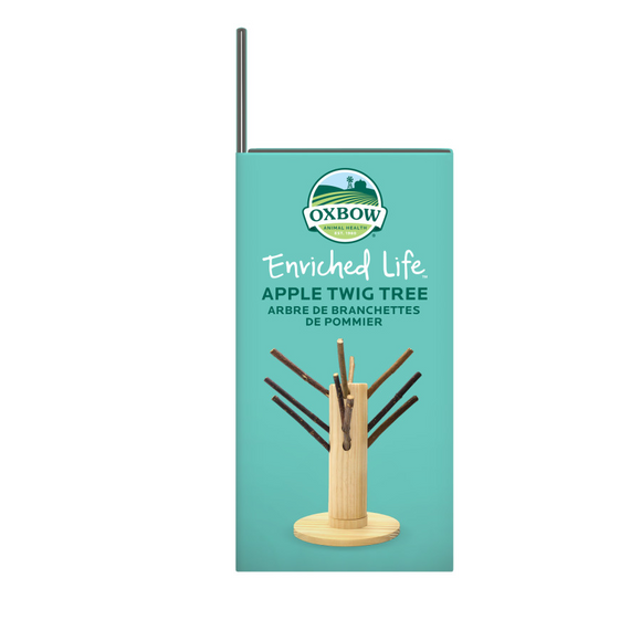 Oxbow Animal Health Enriched Life Small Animal Apple Twig Tree Treat Hanger - Small Animal Toys 4