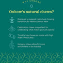 Oxbow Enriched Life Timothy Apple Slice Toy For Small Animal