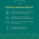 Oxbow Enriched Life Timothy Waffle Toy For Small Animal