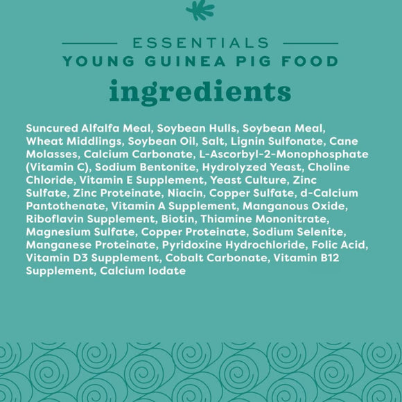Oxbow Animal Health Essentials Young Guinea Pig Food