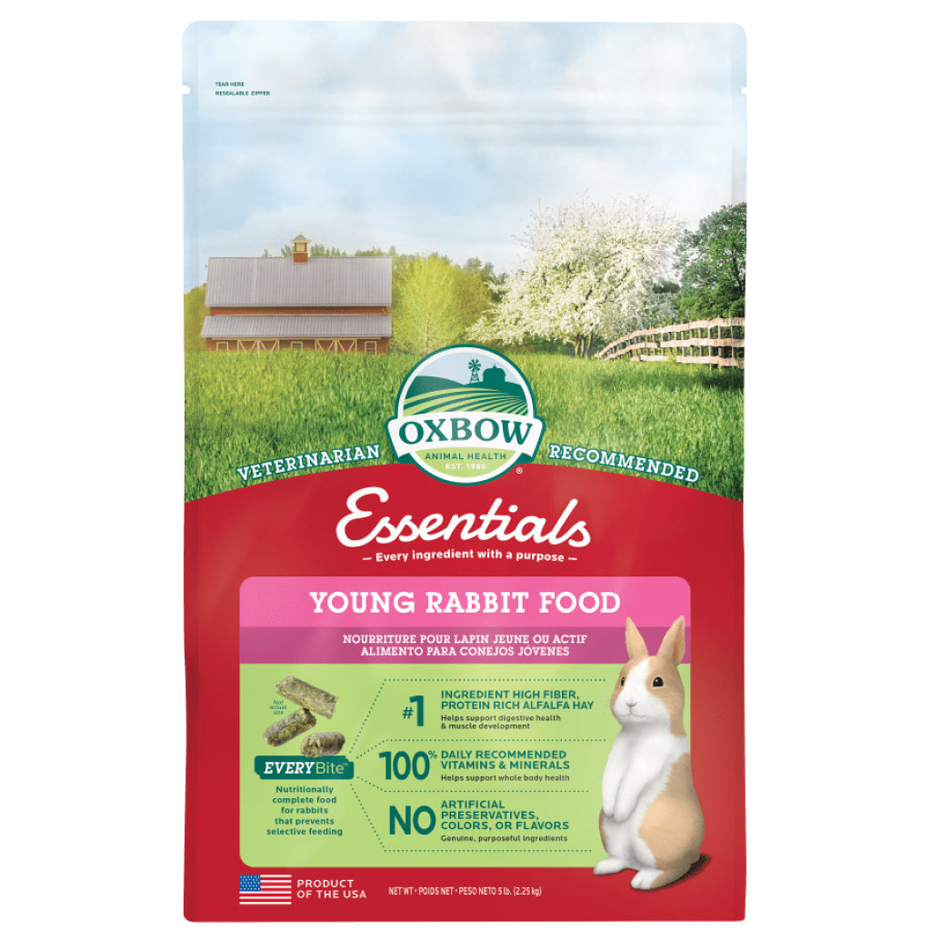 Oxbow Essentials Young Rabbit Food Pellets