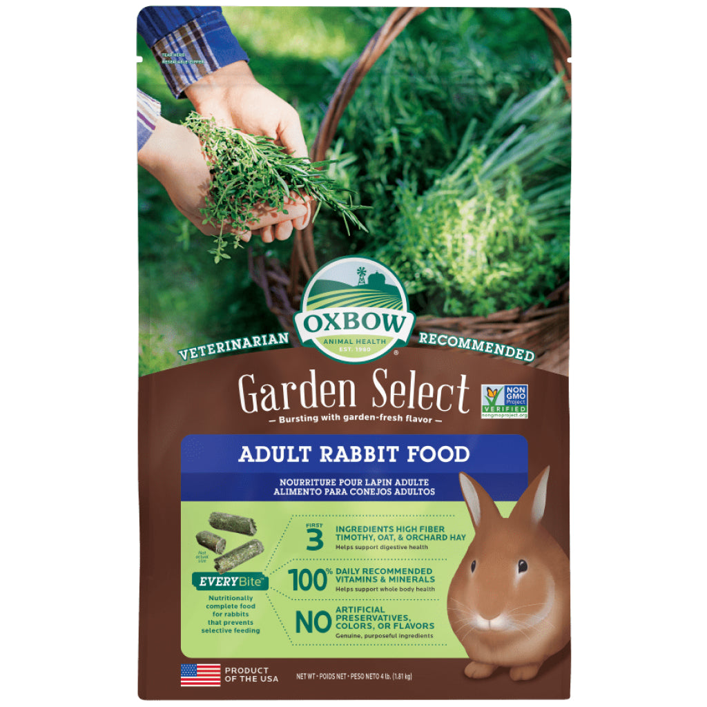 Oxbow Garden Select Adult Rabbit Food Pellets