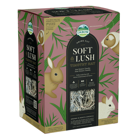 Oxbow Animal Health Prime Cut Soft & Lush Timothy Hay