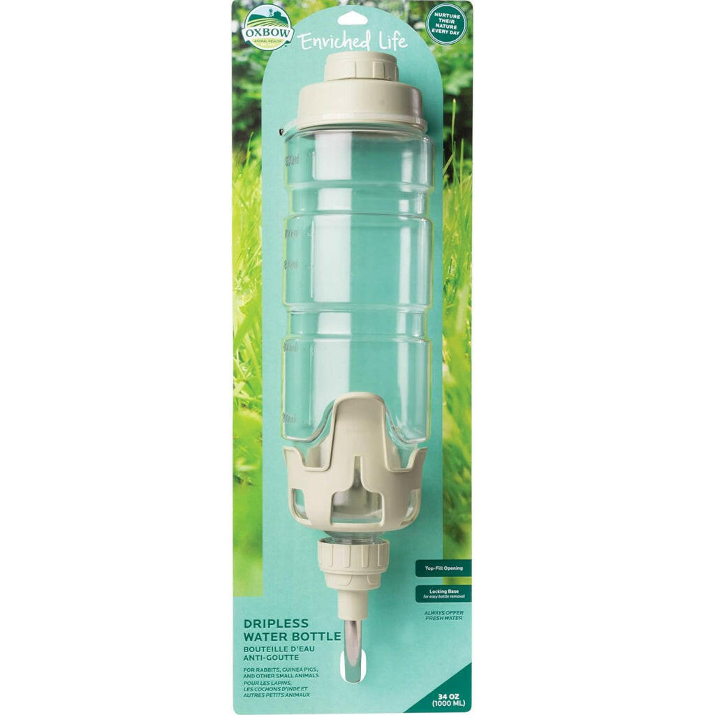 Oxbow Enriched Life Dripless Water Bottle For Small Animals