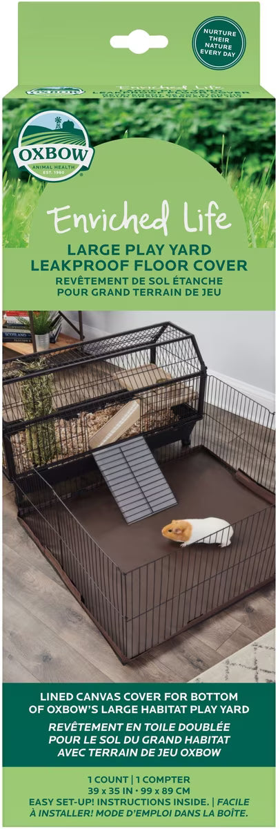 Oxbow Enriched Life Leakproof Play Yard Floor Cover - Large - Small Animal Supplies 2