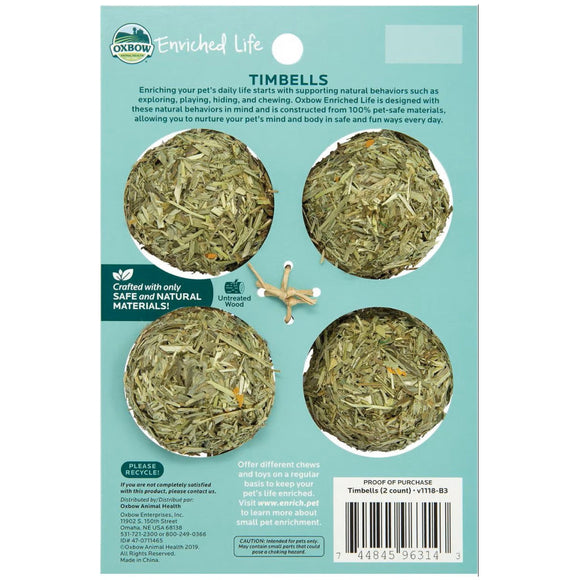 Oxbow Enriched Life Timbell Small Animal Chew Toy