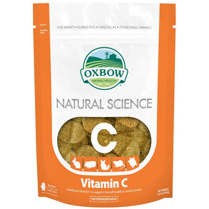 Oxbow Natural Science - Vitamin C Supplement For Small Animals (60 ct)