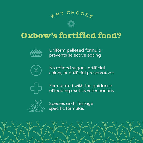 Oxbow Organic Bounty Adult Guinea Pig Food For Small Animals (3 lb)