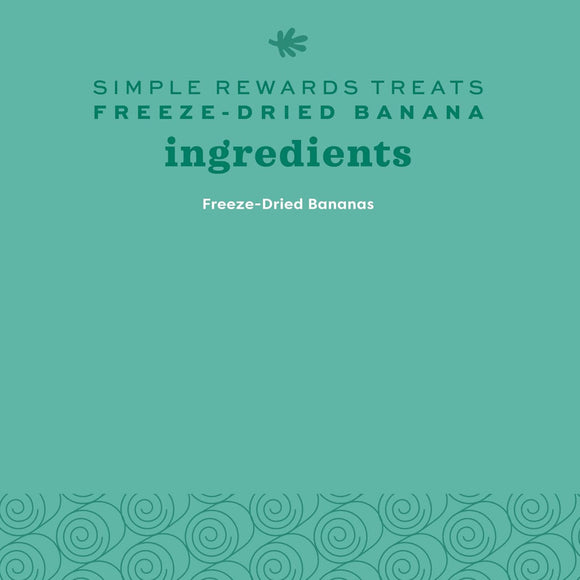 Oxbow Simple Rewards Freeze Dried Banana Small Animal Treats (1 oz)