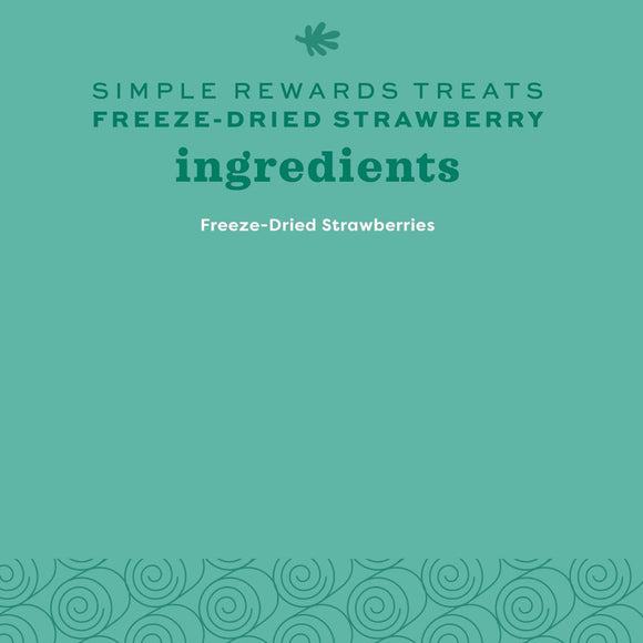 Oxbow Simple Rewards Freeze Dried Strawberry Small Animal Treats (0.5 oz)