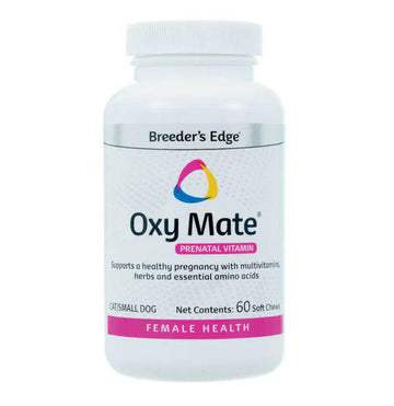Oxy Mate Soft Chews -Prenatal Vitamins For Small Dogs & Cats - 60 Soft Chews - Pet Vitamins & Supplements 1