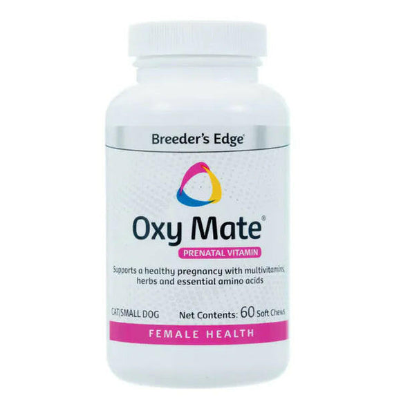 Oxy Mate Soft Chews -Prenatal Vitamins For Small Dogs & Cats - 60 Soft Chews - Pet Vitamins & Supplements 1