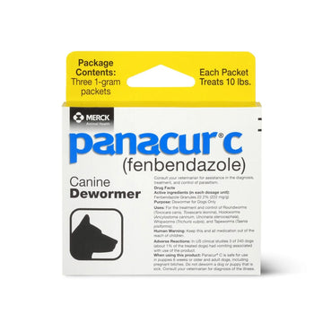 Panacur C Canine Dewormer (Fenbendazole) - 1 gram