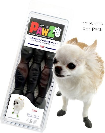 Pawz Boots For Dogs Tiny - Black - Dog Boots 8