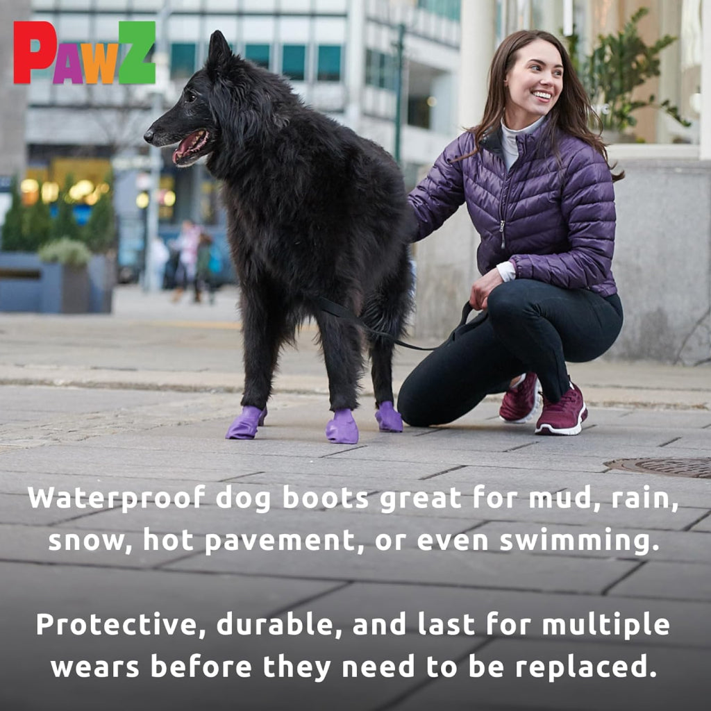 Pawz Boots for Extra Large Dogs - Waterproof & Reusable