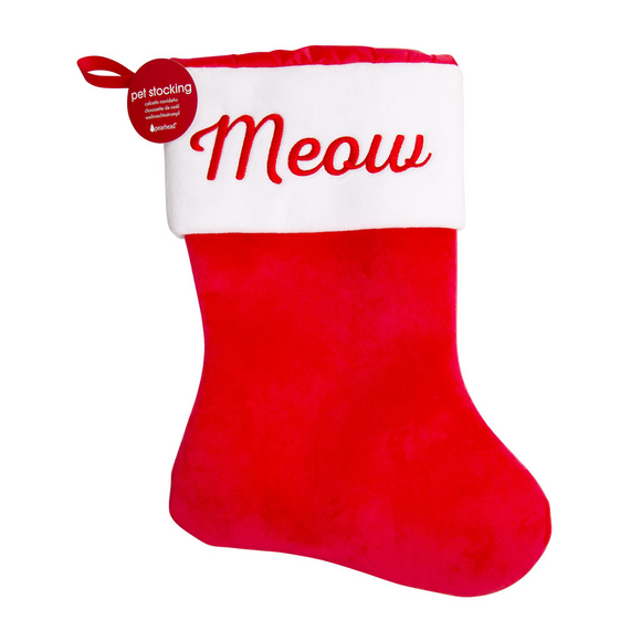 Pearhead Meow Christmas Stocking For Cats & Kittens - Cat Toys 4