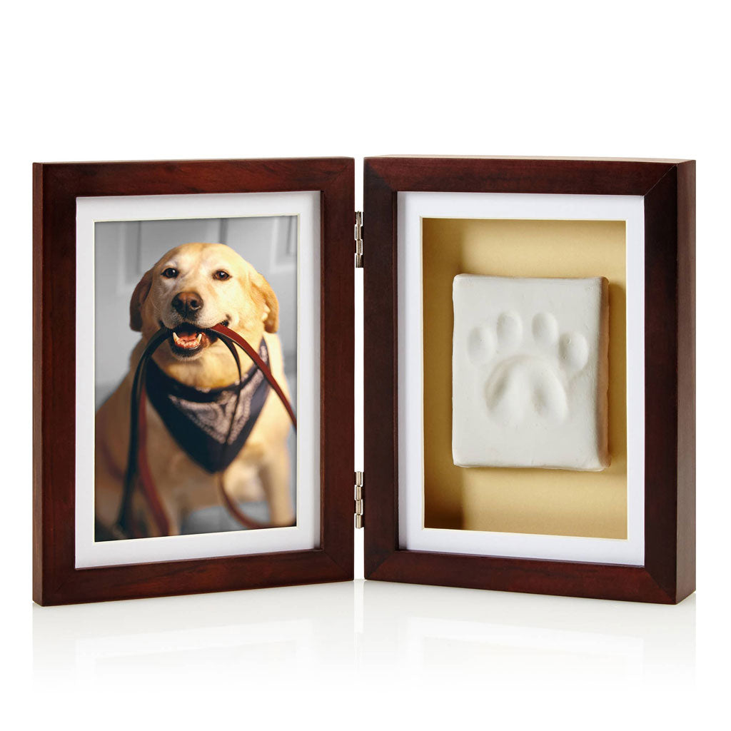 Pet Pawprint Keepsake Frame | Pearhead Impression Kit
