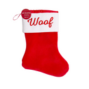 Pearhead Woof Christmas Stocking for Dogs - Dog Apparel & Accessories 3