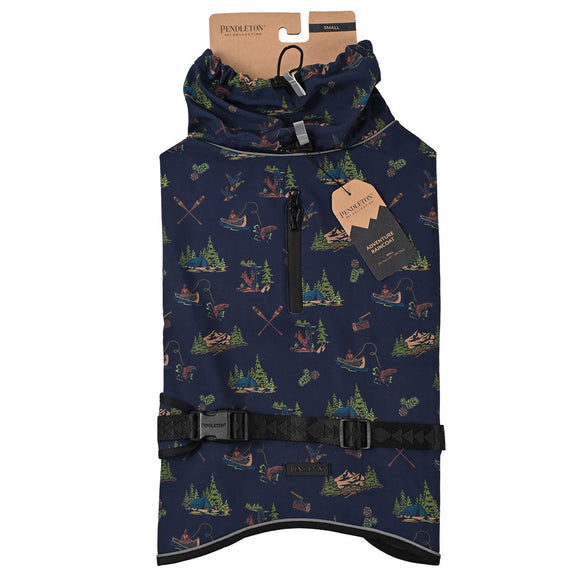 Pendleton Waterproof Adventure Coat for Dogs & Cats - Canoe Club / X-Small - Dog Clothing & Apparel 10