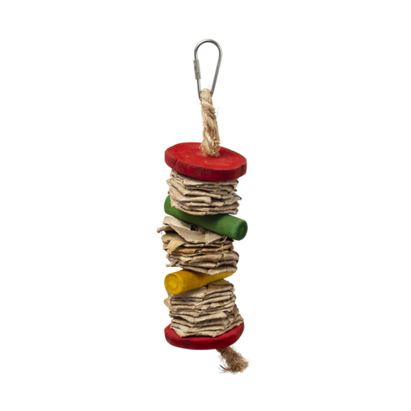 Pervue Pet Playfuls Banana Stack Bird Toy