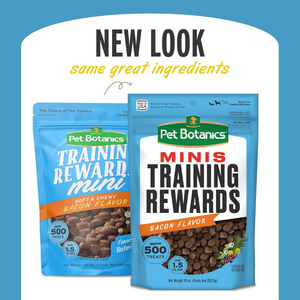 Pet Botanics Training Rewards Mini Soft & Chewy Bacon Flavor Dog Treats - Dog Training & Behavior 2