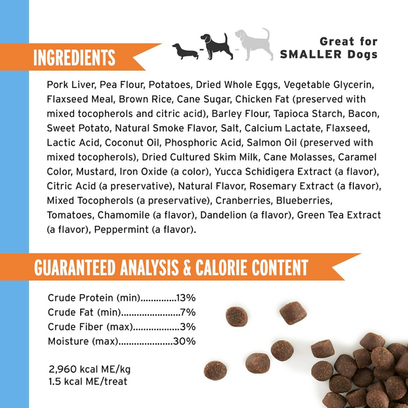 Pet Botanics Training Rewards Mini Soft & Chewy Bacon Flavor Dog Treats - Dog Training & Behavior 3