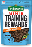 Pet Botanics Training Rewards Mini Soft & Chewy Bacon Flavor Dog Treats - 4-oz - Dog Training & Behavior 9
