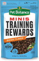 Pet Botanics Training Rewards Mini Soft & Chewy Bacon Flavor Dog Treats - 10-oz - Dog Training & Behavior 1