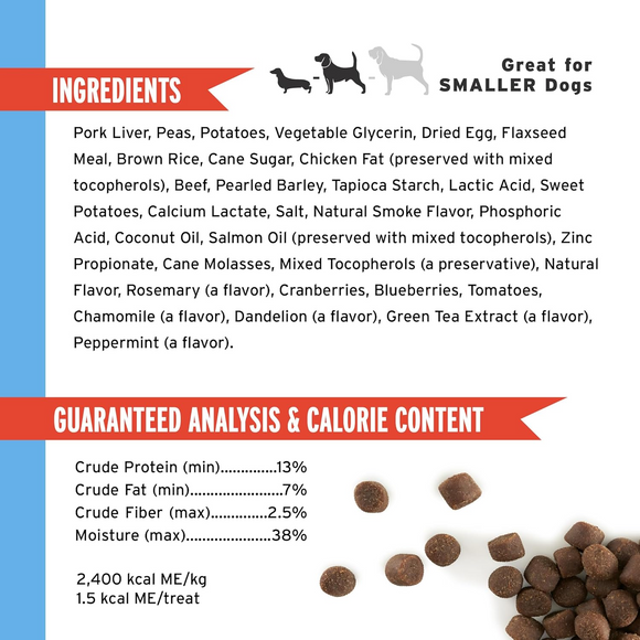 Pet Botanics Training Rewards Mini Soft & Chewy Beef Flavor Dog Treats - Dog Training & Behavior 3