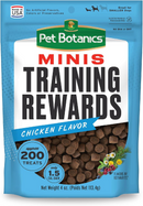 Pet Botanics Training Rewards Mini Soft & Chewy Chicken Flavor Dog Treats - 4 oz - Dog Training & Behavior 1