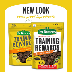 Pet Botanics Training Rewards Soft & Chewy Bacon Flavor Dog Treats (20 oz) - Dog Training & Behavior 2