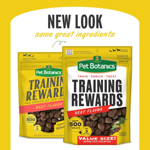 Pet Botanics Training Rewards Soft & Chewy Beef Flavor Dog Treats (20 oz) - Dog Training & Behavior 2