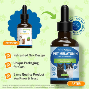Pet Melatonin for Cats (2 oz) - Cat Health Care & Wellness 2