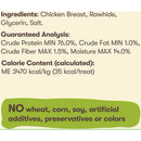 Pet 'n Shape Chik 'n Hide Twists Chicken Wrapped Rawhide Treats For Dogs