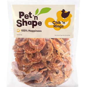 Pet 'n Shape Chik 'n Rings Jerky Treats For Dogs (2 lb)