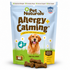 Pet Naturals Allergy + Calming Supplement Chews for Dogs (60 count) - Dog Calming & Anxiety Supplements 1