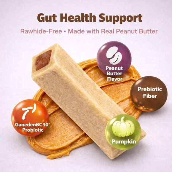 Pet Naturals Balanced Belly Bones Peanut Butter Filled for Dogs 13-oz - Pet Vitamins & Supplements 4