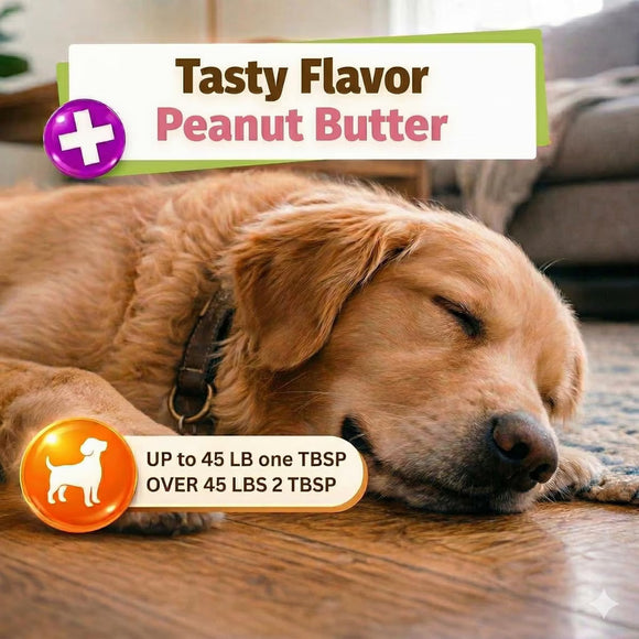 Pet Naturals Busy Butter Calming Supplement Extra Strength Peanut Butter for Dogs 6-oz - Pet Vitamins & Supplements 6