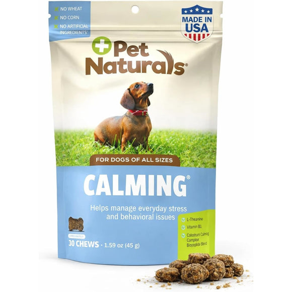 Pet Naturals Calming Chews for Dogs (30 count) - Dog Calming & Anxiety Supplements 1