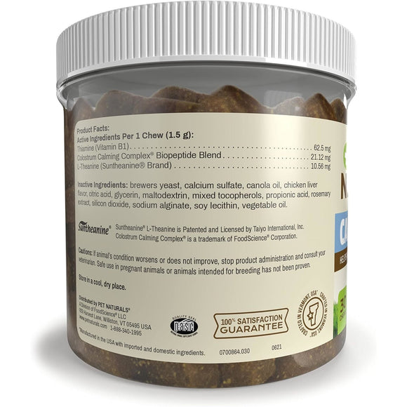 Pet Naturals Calming Chews for Medium & Large Dogs (30 count) - Dog Treats 1