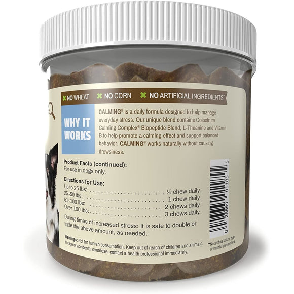 Pet Naturals Calming Chews for Medium & Large Dogs (30 count) - Dog Treats 9