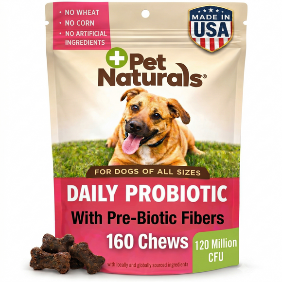 Pet Naturals Daily Probiotic Chews for Dogs - 160 Count - 1.5g/Chew - Dog Digestive & Probiotics Supplements 2