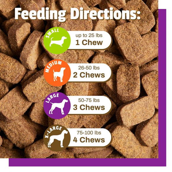 Pet Naturals Daily Probiotic Chews for Dogs - Dog Digestive & Probiotics Supplements 14