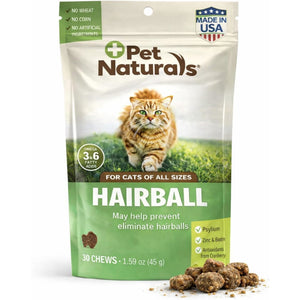 Pet Naturals Hairball Chews for Cats - 30 chews - Cat Vitamins & Supplements 1