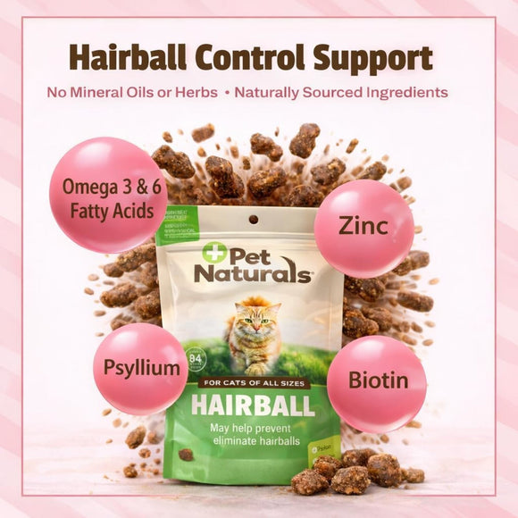 Pet Naturals Hairball Chews for Cats - Cat Vitamins & Supplements 3