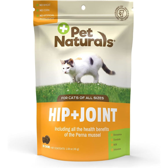 Pet Naturals Hip + Joint Chews for Cats (30 count) - Joint Supplement 1