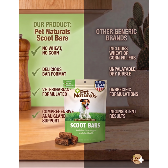 Pet Naturals Scoot Bars Chews for Dogs (30 count) - Dog Digestive & Probiotics Supplements 4