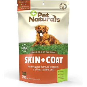 Pet Naturals Skin & Coat Chews for Dogs (30 count) - Dog Skin & Coat Supplements 1