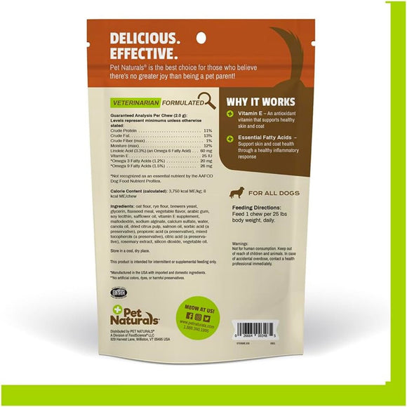 Pet Naturals Skin & Coat Chews for Dogs (30 count) - Dog Skin & Coat Supplements 7